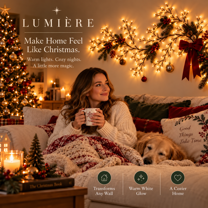 Christmas Wall Light for Cozy Homes